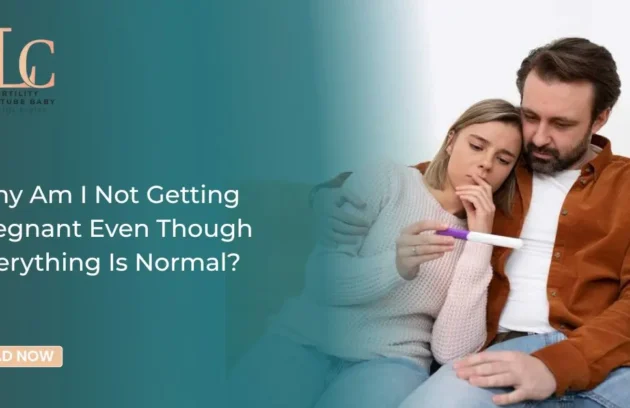 Couple struggling to conceive despite normal fertility reports consulting a fertility specialist in Indore